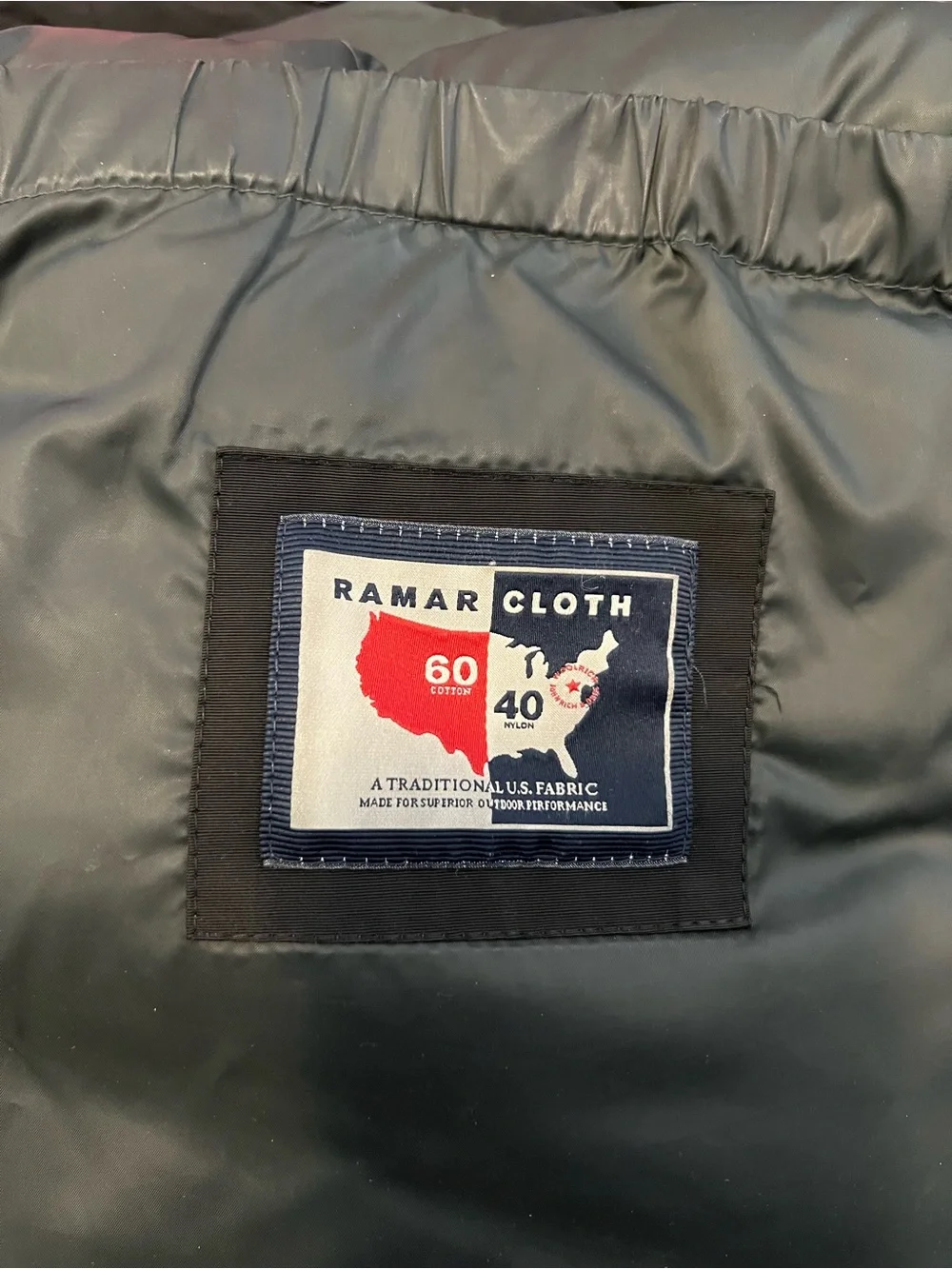 Woolrich Arctic Parka in Ramar Cloth with Duck Down Fill Jacket,medium